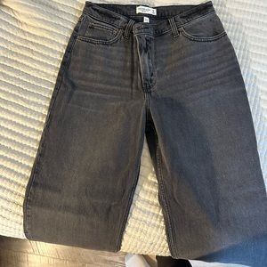Abercrombie Black 90s relaxed fit jeans